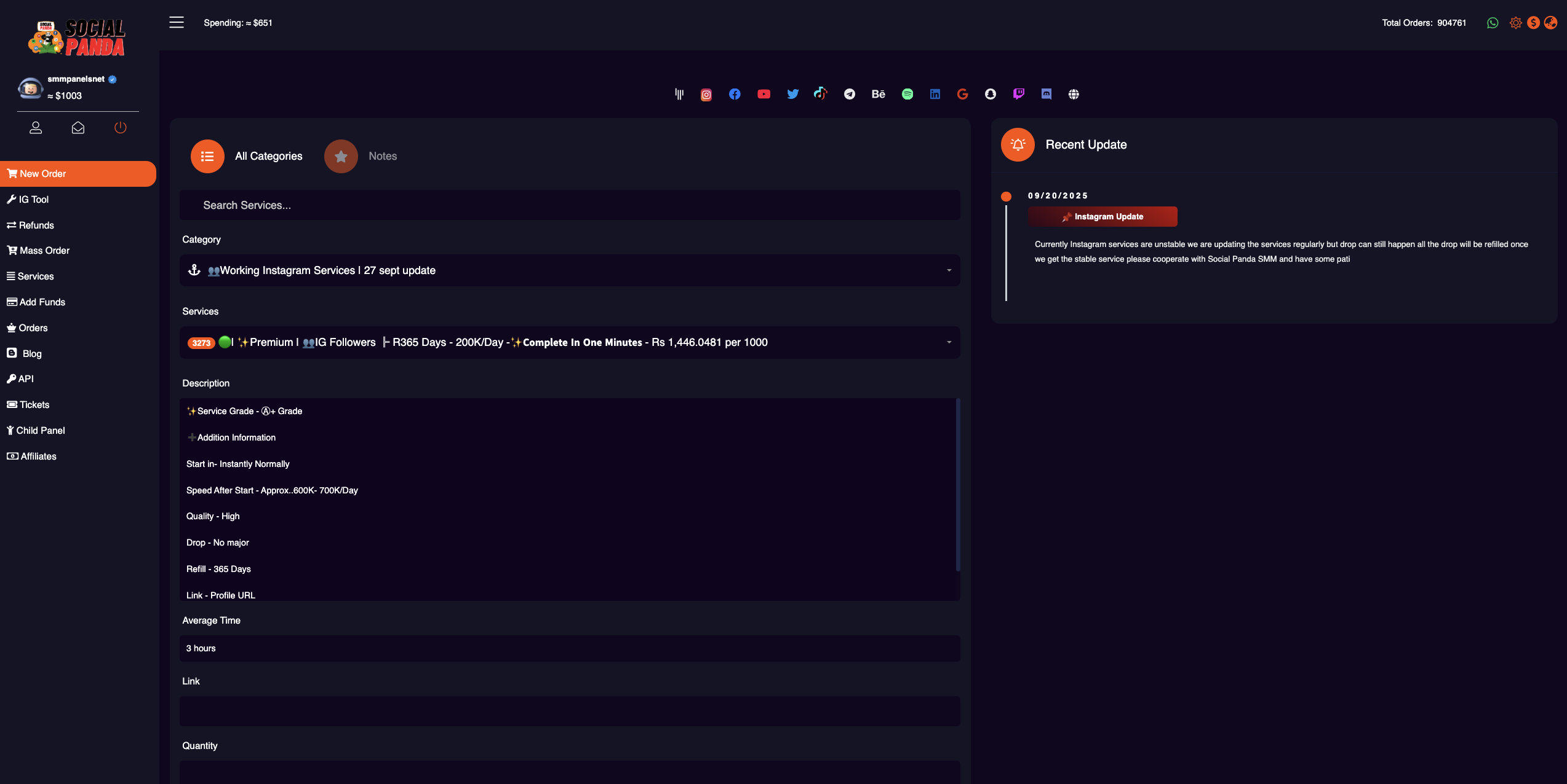 SocialPandaSMM.com thumbnail